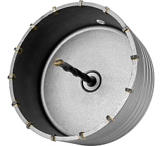 Коронка в сборе по бетону (125 мм; М22) Vertextools 222-0125