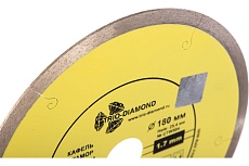 Диск алмазный отрезной Сплошной Ультратонкий Ultra Thin hot press (180х25.4 мм) TRIO-DIAMOND UTW504