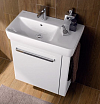Мебель для ванной Geberit Renova Compact 59 см белый глянец