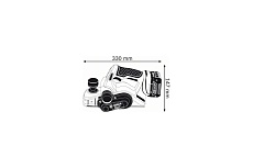 Аккумуляторный рубанок Bosch GHO 14.4 V-LI Professional 0.601.5A0.401