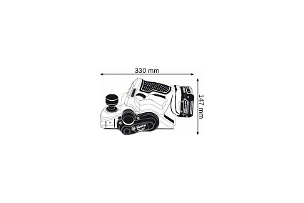 Аккумуляторный рубанок Bosch GHO 14.4 V-LI Professional 0.601.5A0.401