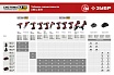 Дрель-шуруповерт Зубр 12В, 2 АКБ 2Ач, в кейсе ДШЛ-125-22