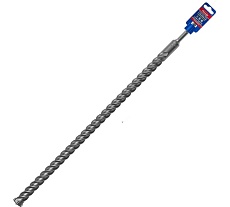 Бур по бетону Tsunami PROFESSIONAL Cross 25х600/540 мм, SDS-plus T10610300025600