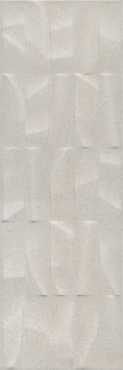Керамическая плитка Kerama Marazzi Безана серый светлый структ. обрезной 25x75 см, 12151R