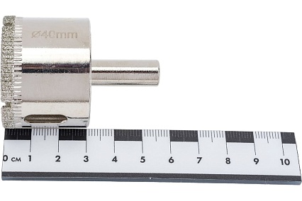 Коронка по стеклу (40 мм; ц/х) Vertextools 333-40