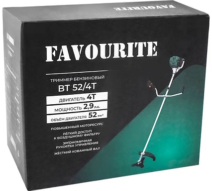 Триммер бензиновый 4-тактный, Favourite BT 52/4T 2,9 л.с., 52 см3 133200452