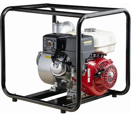 Бензиновая мотопомпа HND WP 40x2C с двигателем Honda WP40X2C