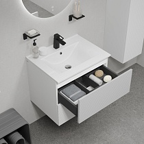 Тумба с раковиной Iddis Bild 60 см белый BIL60W0i95K