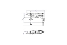 Ударная дрель Metabo SBEV 1000-2 600783000