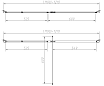 Душевая дверь Vincea Slim-N VDP-4SN120CLGM 120x195 вороненая сталь, прозрачная