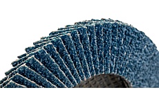 Круг лепестковый торцевой, угловой, цирконат 65% 125х22.2 мм, P-36 ABRAFORM AF-FLAP-CN-125-P36-ZR65