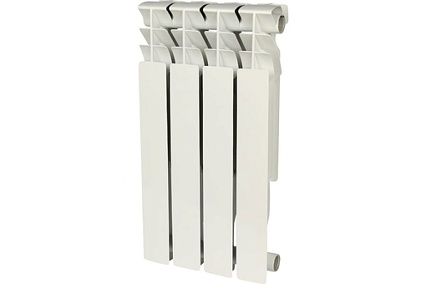 Алюминиевый радиатор Rommer Plus 500 4 секции RAL9016 89562