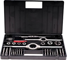 Набор метчиков и плашек Bucovice Tools M3-M12 115CrV3 34 предмета 310120