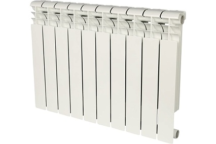 Биметаллический радиатор Rommer Profi BM 500 BI500-80-80-150 10 секций RAL9016 82490