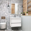 Мебель для ванной Art&Max Family 75 см подвесная, Bianco Lucido