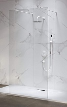 Душевая перегородка RGW Walk In WA-016W 100x195 белый, прозрачное 35101610-15