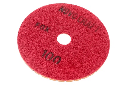 Диск алмазный гибкий Черепашка Fox (2 шт; 100 мм; № 100; мокрый рез) NOVOCRAFT PPTSW1000100