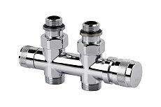 Узел нижнего подключения SR Rubinetterie прямой 1/2&quot;х3/4&quot;Е Хром 0682-1500C0E0