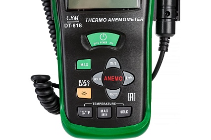 Термоанемометр CEM DT-618 480502
