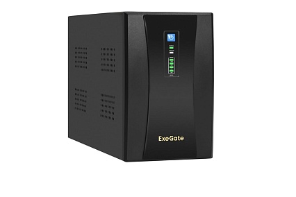 Источник бесперебойного питания Exegate SpecialPro UNB-2C13, металлический корпус, Black 292606