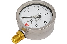 Манометр ДМ 2 100 Р (0-25) бар, кл.1.0, G1/2&quot; BD 1152100011