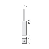 Ершик Colombo Lulu B6207.HPS золото