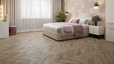 SPC ламинат Alpine Floor Chevron Alpine Дуб Натуральный Отбеленный 600x127x5 мм, ECO 18-3