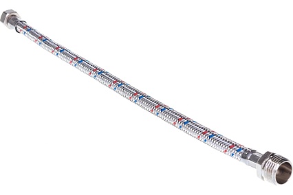 Гибкая подводка для воды НР 1/2" х ВР 3/8", длина 400 мм STOUT RG008P0SIFUAU6