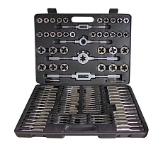 Набор метчиков и плашек Forsage 110пр. в пласт. кейсе 8703 F-B110-1 F-B110-1(8703)