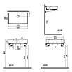 Раковина VitrA ArchiPlan 7404B003-0012 60 см