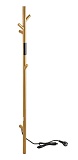 Полотенцесушитель электрический Bemeta 704153015 30W 103x1180 стойка, золото матовое