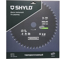 Пильный диск SHYLD по дереву твердосплавный 305x30 мм, 48 зубьев 6692482