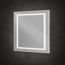 Зеркало BelBagno SPC-KRAFT-900-800-SENS-AL 90x80 см сенсорный выключатель, сатин