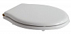 Крышка-сиденье Globo Paestum PA029BRbi/br с микролифтом, белый/бронза