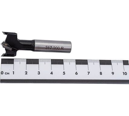 Сверло присадочное чашечное 20x57x10 мм, для ЛДСП, правое WOODWORK 317.200.R