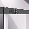 Душевая дверь Vincea Слим-Н (Slim-N) VDS-4SN100CLGM 100x195 вороненая сталь, прозрачная