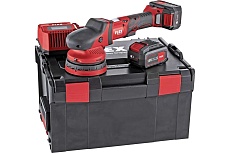 Аккумуляторная эксцентриковая полировальная машина Flex XCE 8 125 18.0-EC/5.0 Set 438413