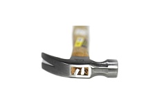 Молоток-гвоздодер 750гр 24OZ Great wall 251123