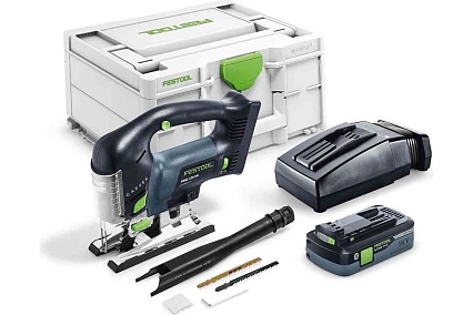 Аккумуляторный лобзик Festool CARVEX PSBC 420 HPC4 0 EBI-Set 576532