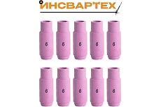 Сопло керамическое TIG Инсвартех 17-18-26 10N №6, 10 шт IST0176