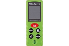 Лазерный дальномер с пузырьковым уровнем Сибртех PM-40 38010