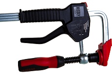 Струбцина BESSEY для работы одной рукой 300/100, усилие 3.5 кН BE-EHZ30-2K
