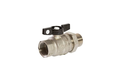 Кран шаровой VRT со сгоном 1'' бабочка 529594