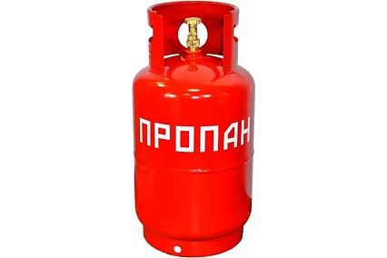 Баллон газовый 12 л с вентилем с ПК НЗГА 00000001155
