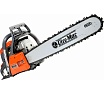 Бензопила Oleo-Mac GS 630 18" 5002-9127E5