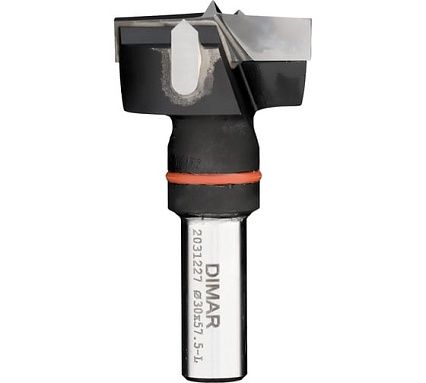Сверло чашечное левое (30x55.5х57.5 мм; хвостовик 10x26 мм присадка) Dimar 2031227