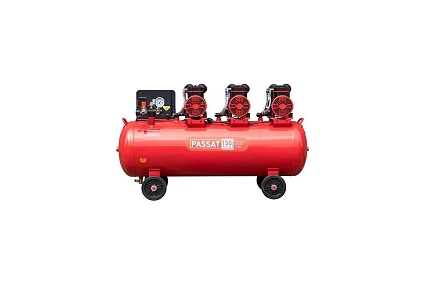 Компрессор Aurora PASSAT-150 MODULE тихий, безмасляный, 150 л, 750л/мин, 4.35 кВт 35012