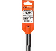 Бур по бетону для больших нагрузок (24x520 мм; SDS-max) NOVOCRAFT NCSMAX240520