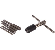 Набор метчиков с быстрозажимным ключом 6шт Berger BG BG06TS