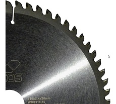 Диск пильный по цветным металлам и ламинату (216x30 мм; Z60) KEOS WMB216.60